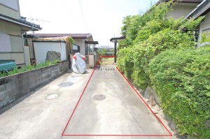 敷地は赤線内(外観)