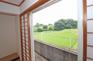 和室からの眺望