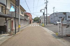前面道路